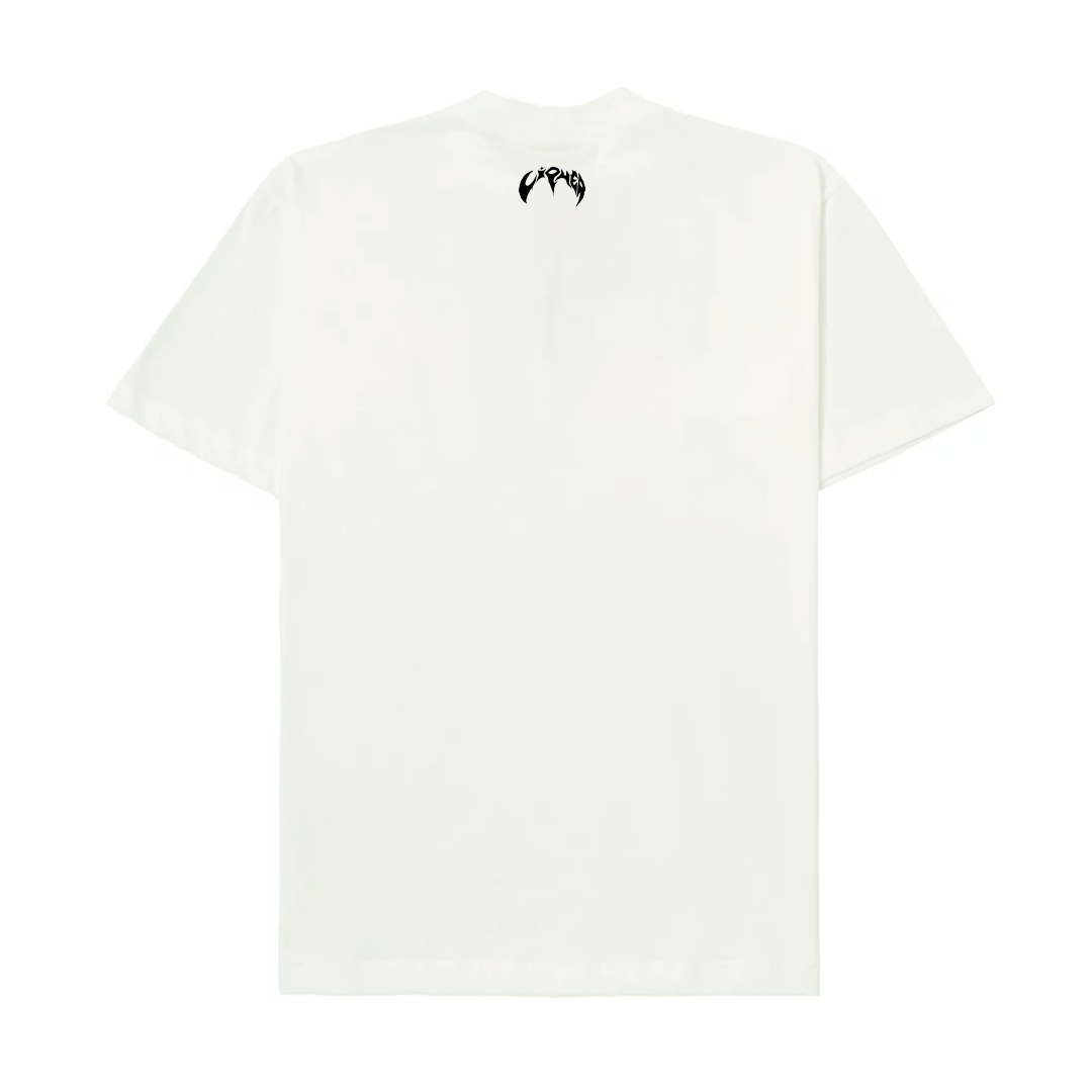 CIPHER "GANG SKETCH" OFF-WHITE TEE OVERSIZED