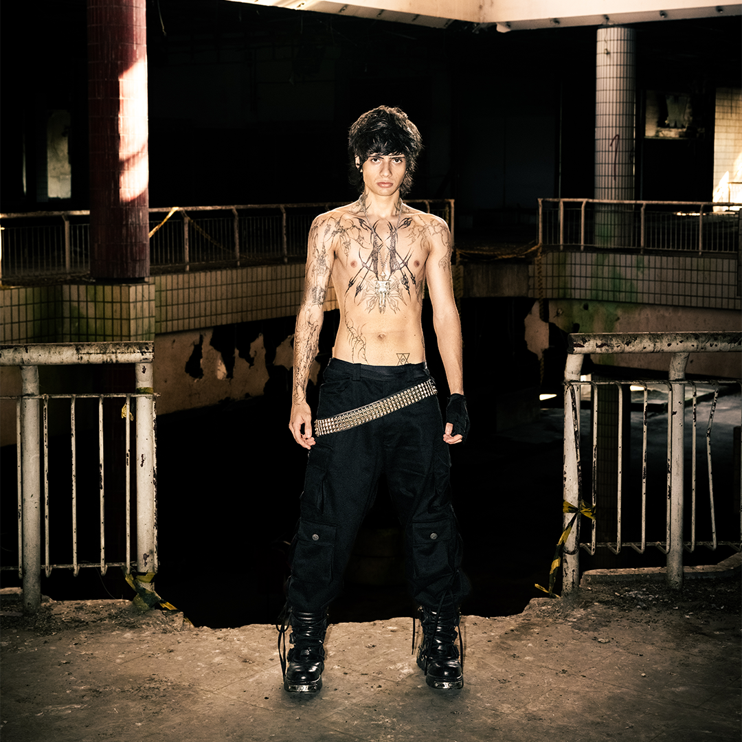 CIPHER "SIX PACK V2" BLACK PANTS