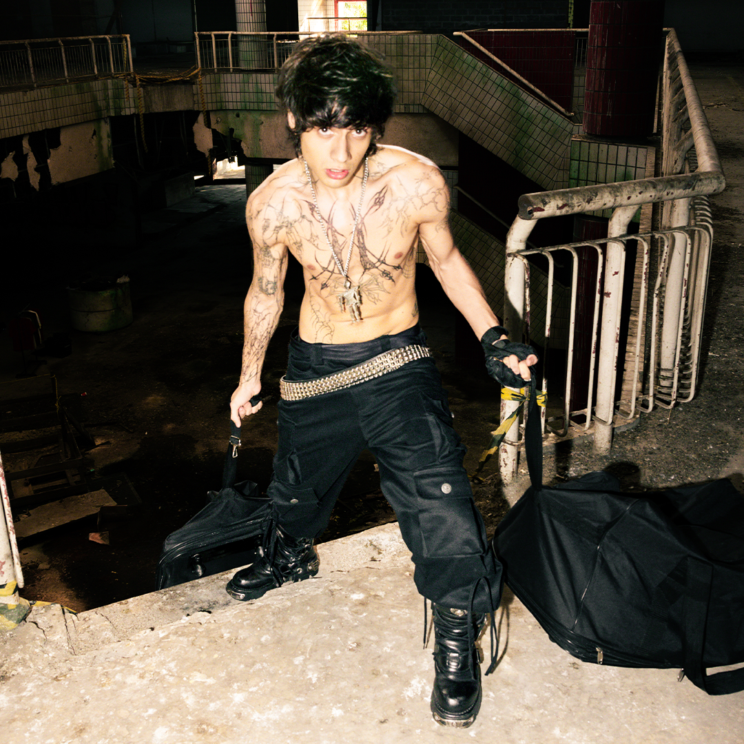 CIPHER "SIX PACK V2" BLACK PANTS